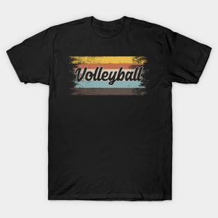 Volleyball Retro T-Shirt